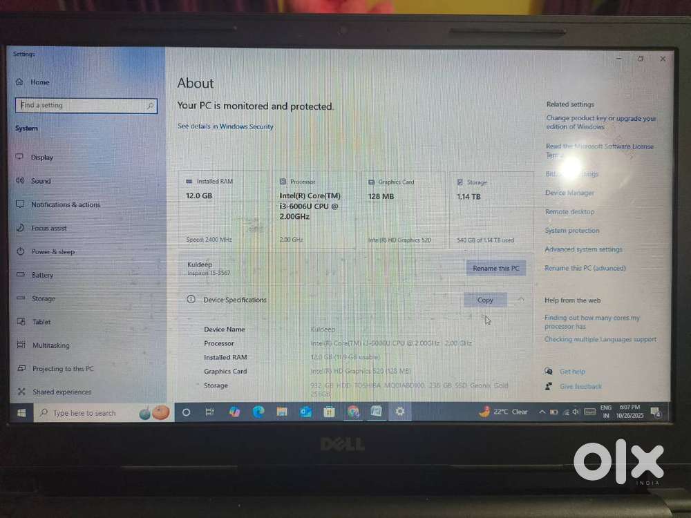 Dell Inspiron Laptop