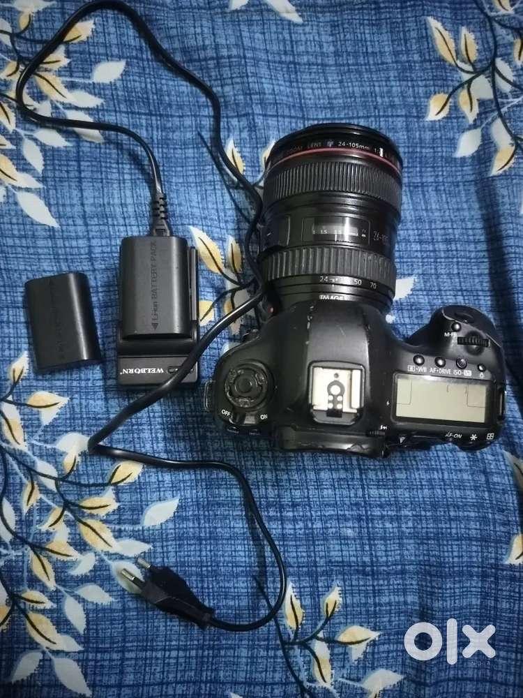 Canon 5D mark III,body ,and 24 105 lens
