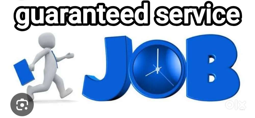 All private sector job available with guaranteed service