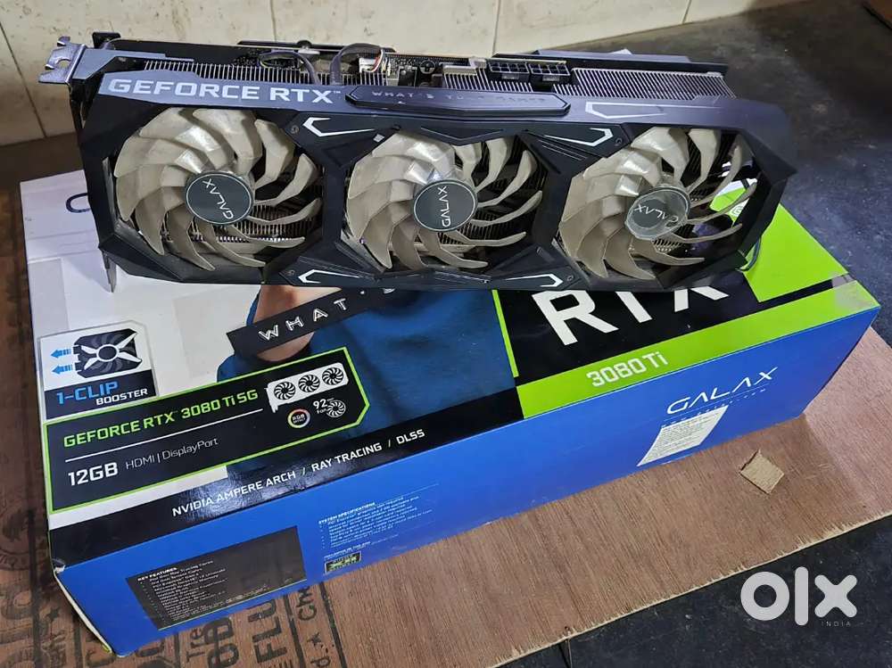 GALAX RTX 3080 Ti SG (1-Click OC) 12GB

Graphics Card (Pre-owned)