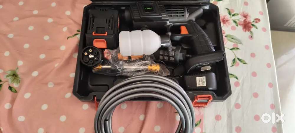 Portable spray gun - High pressure car washer pump