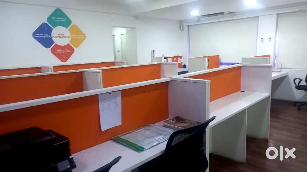 Furnished office rent in Mount road