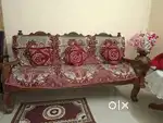 Teak(saguan) wood sofa set