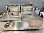 Two Burner & Electric fryer (Double)