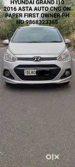 Hyundai Grand i10 Asta Automatic 1.2 Kappa VTVT, 2016, CNG & Hybrids