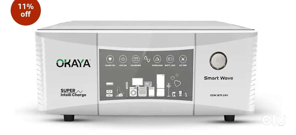 Okaya Inverter Smart Wave 1875 Qusi Sine Wave 1600VA/24V