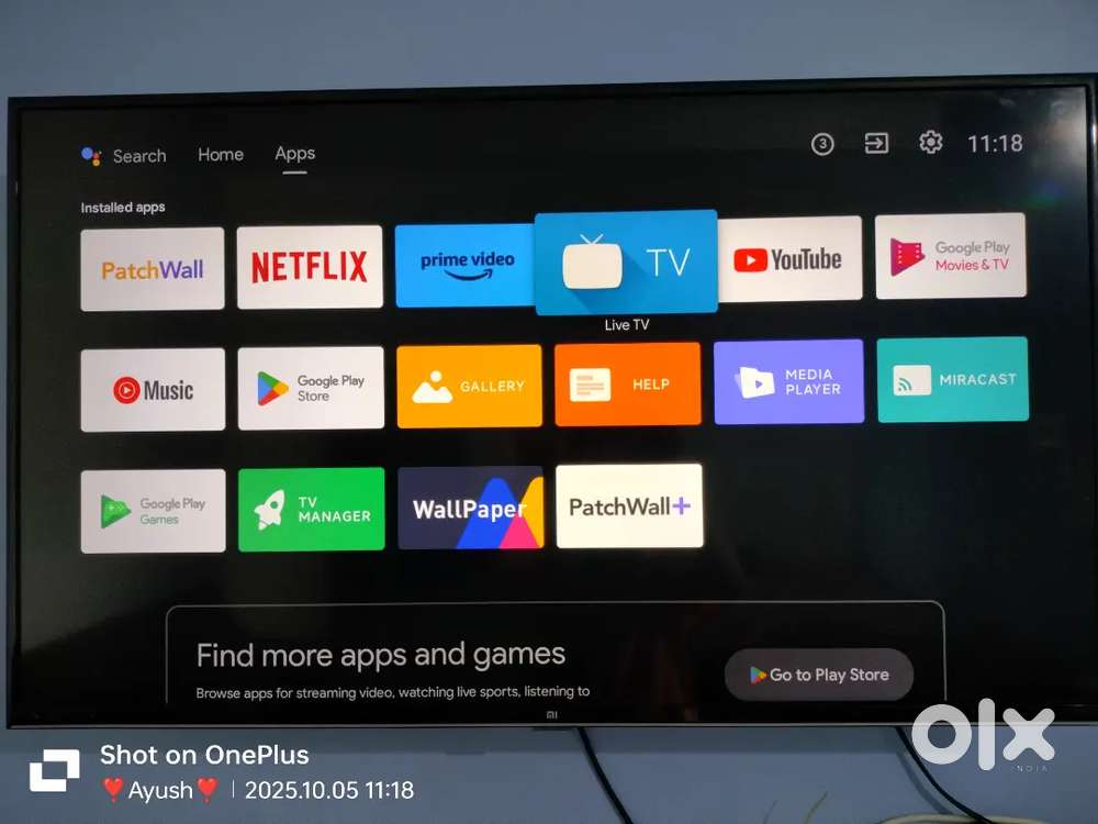 MI 4K ULTRA HD TV 43 INCH