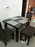 Dining table set and dressing table