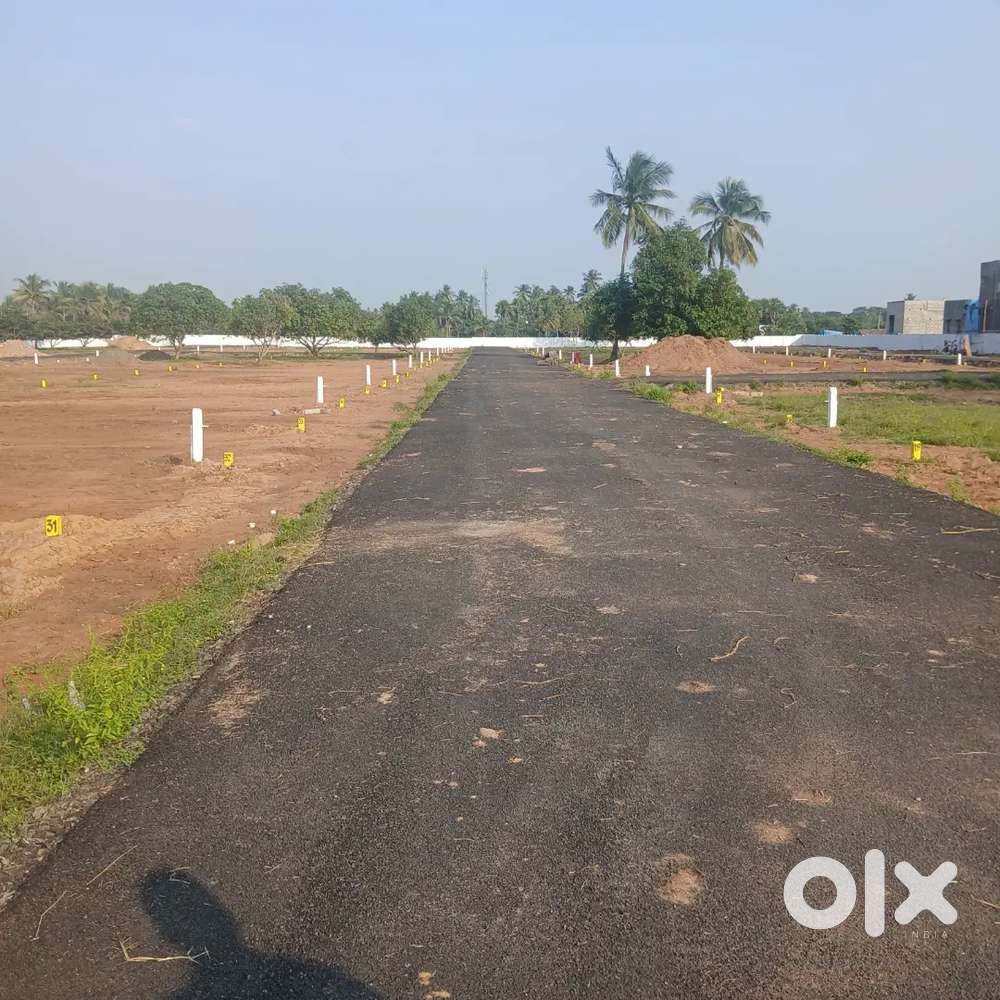 DTCP Approved  Plot for sale walajabad to chengalpet ON ROAD PLOTS
