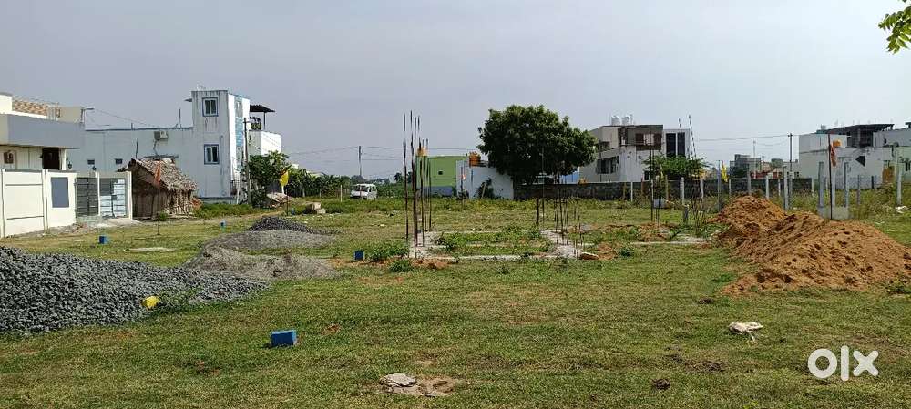 Thirumullaivoyal 600 sqft corner plot for sale