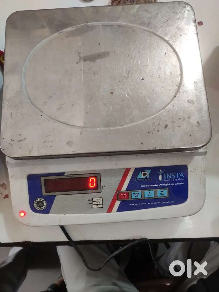 Electronic weight machine 30 kg.