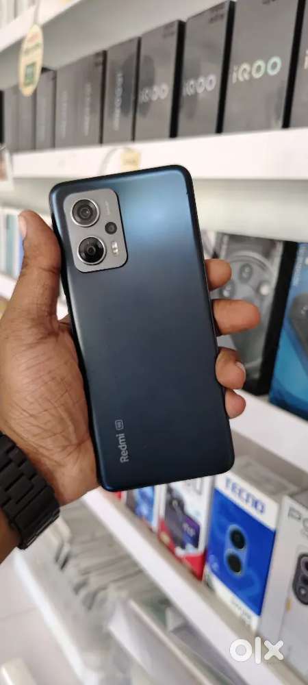 REDMI K50I 8/128GB BLACK COLOUR FULL BOX AVAILABLE IN LOW PRICE