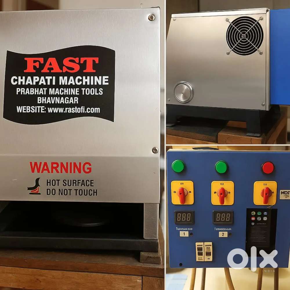 Newly Roti making machine + stand free