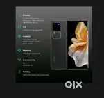 Vivo v 30 pro 5G 12GB ram 512GB rom