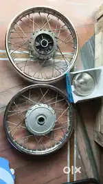 royal Enfield standard orginal sailncer and rim