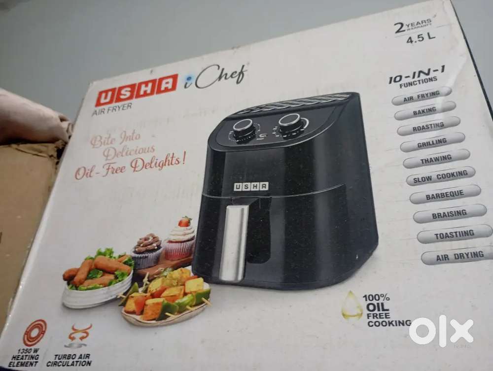 2 year warranty Usha iChef Airfryer