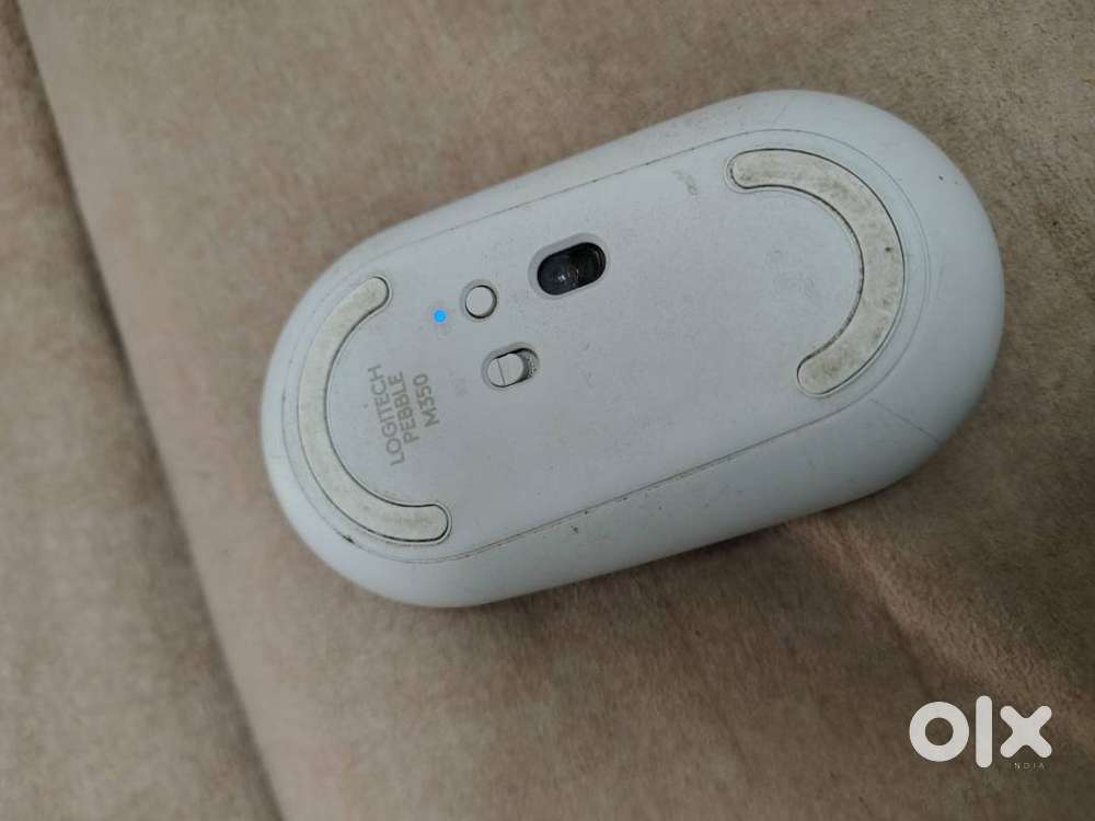 Logitech Pebble M350 Bluetooth + 2.4 GHz Wireless Mouse – Compact Sile