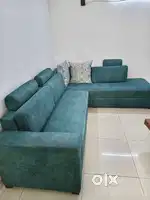 Sofa 6 seater L-shape, very good condition (No centre table)