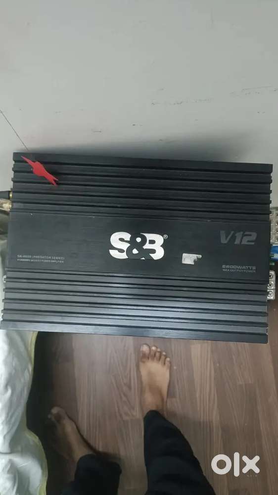 Pioneer Campion serious sub woofer and S&B 5 channel amplifier