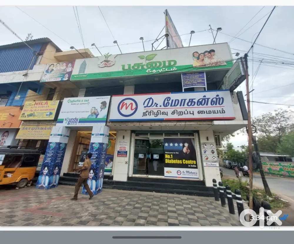 Rent for office and shops