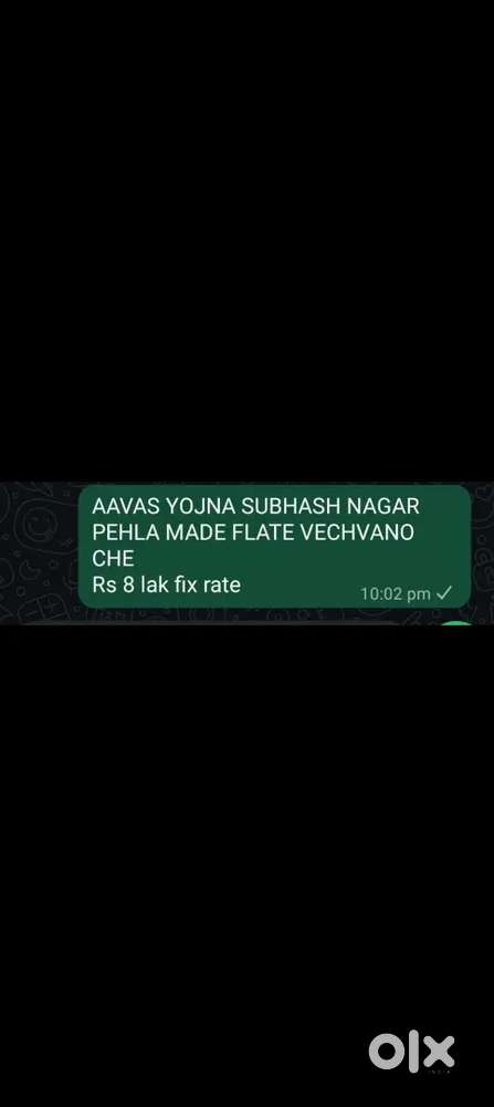 AAVAS YOJNA SUBHASH NAGAR PEHLA MADE FLATE VECHVANO CHE