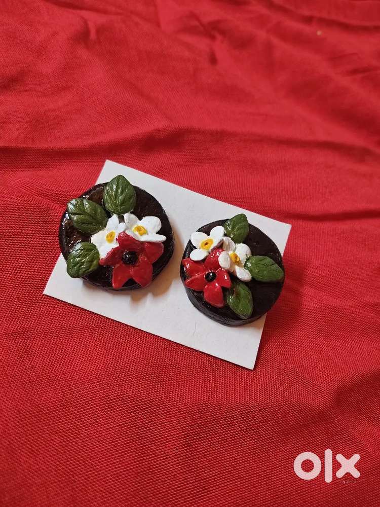 Hand made clay jewellery