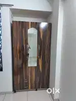 Well condition 3 door almirah ( wooden)