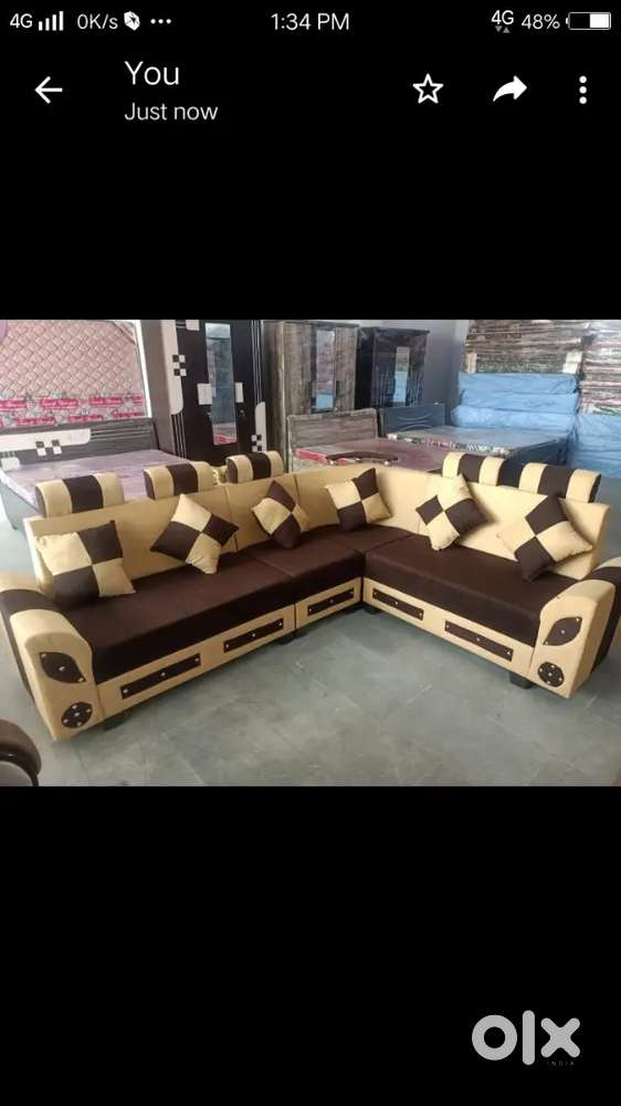 Brand New Corner Sofa Set Available Rs:10,999