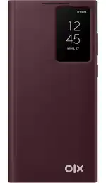 Samsung Galaxy S22 Ultra Wallet Case Burgundy