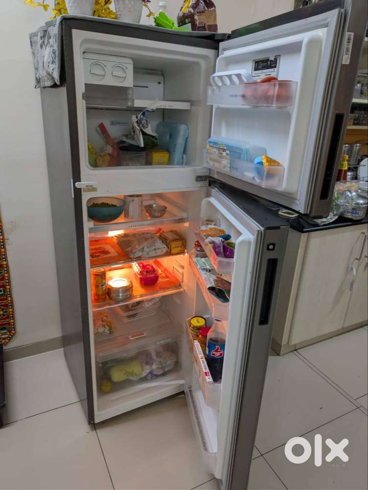 Whirlpool 265L Double door refrigerator for sale (with 2 yrs  AMC)