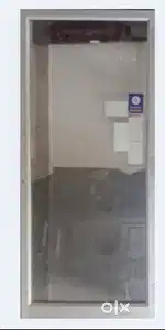 Aluminium frame front glass door for office or shop
