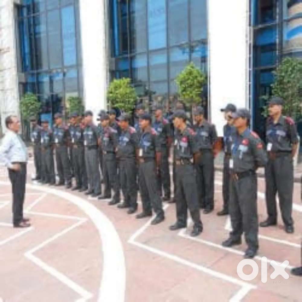 Security guard job available   men +women
