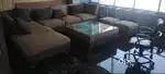 BIG L-SHAPE SOFA 8 SEATER