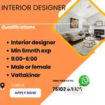 Hiring  INTERIOR DESIGNER