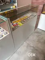 Shop glass counter display