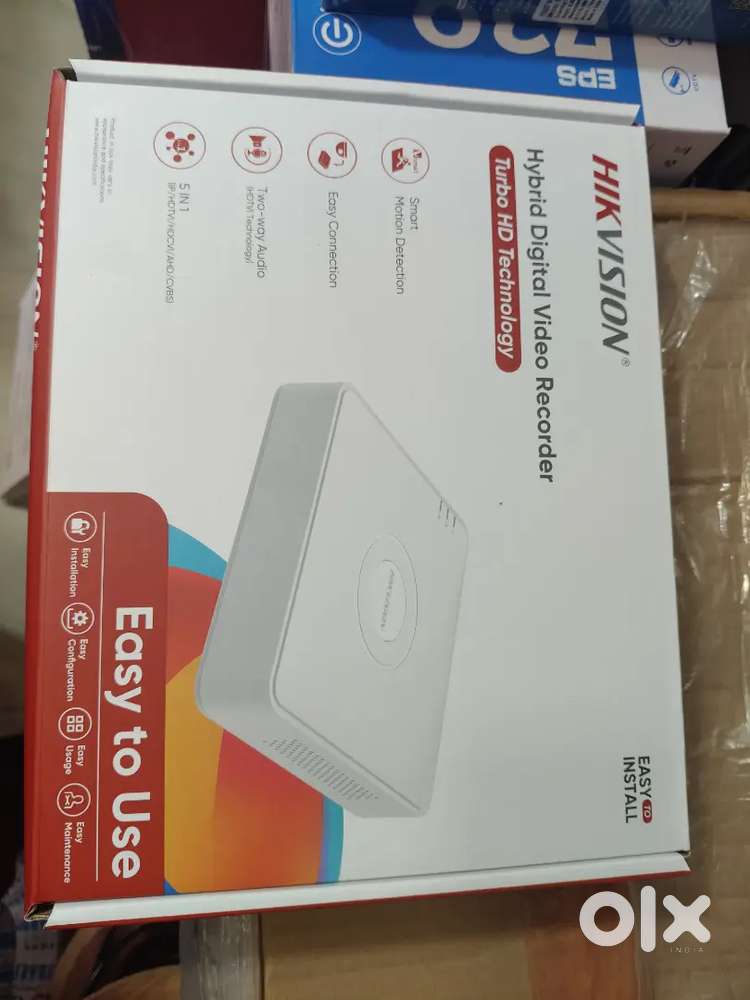 Cctv camera installation with seal 500 rs