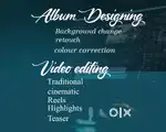 Album designing & video editing