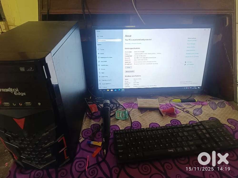 Desktop set + Epson L3110 printer (i5/2TB/16Gb/6GB nvedia Graphics)