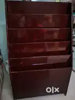 Magazine, books, newspaper display rack