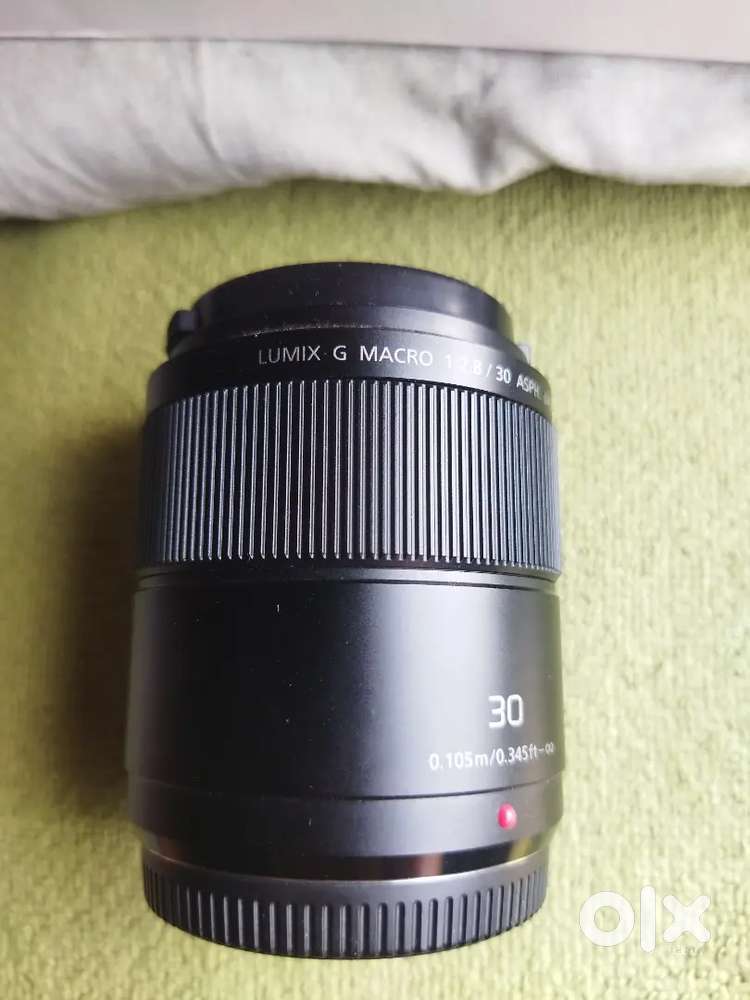 LUMIX Panasonic 30mm MACRO Prime AutoFocus lens like NEW