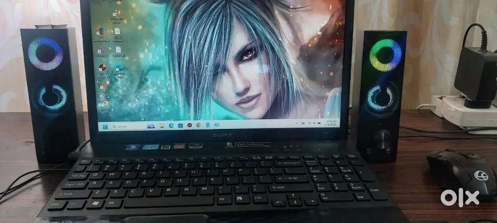 For Gaming Sony Laptop. SSD Gamepad and RGB speakers