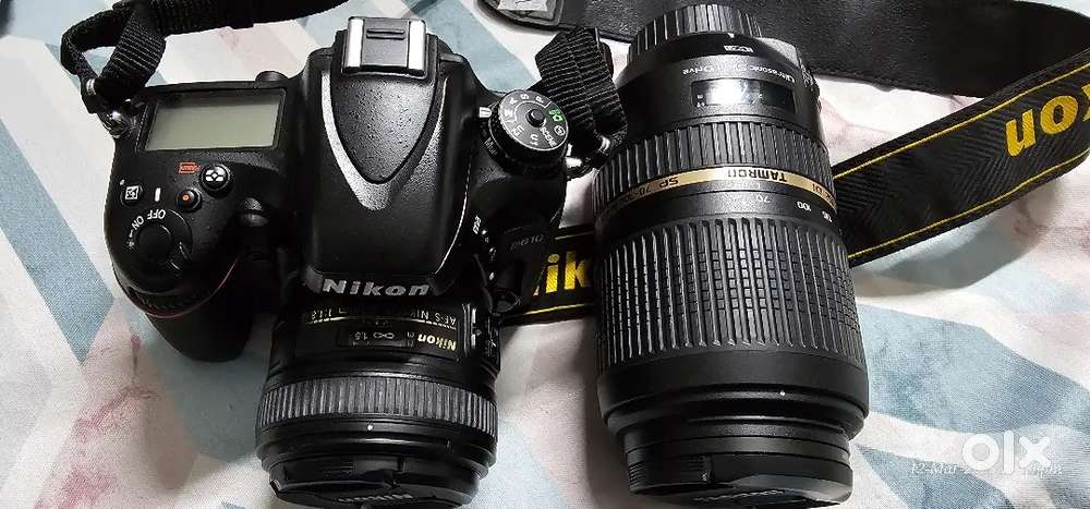 Nikon D610 with 2 lens