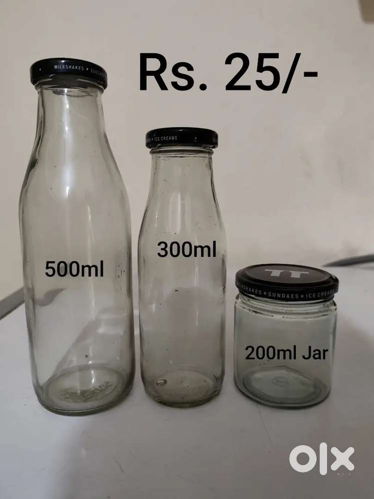 Bottle glass available for 3 size
