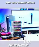 Rent PlayStation 4 and 5 with your fav games