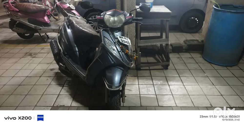 Petrol scotter drum combi brake 106cc engine