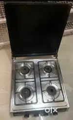 4 burner gas stove