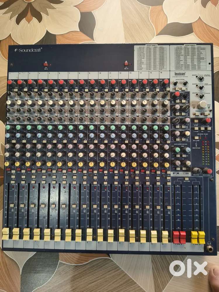 Soundcraft Fx16 mixer