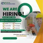 HIRING CCTV NETWORK TECHNICIAN