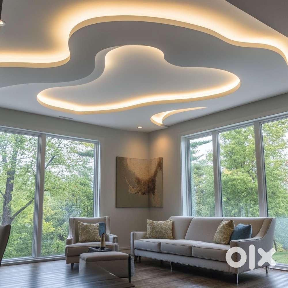 Interior all work service gypsum ceiling, PVC CEILING  P.o.p ceiling