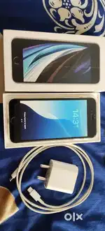 Iphone se 2nd generation White colour 128gb.